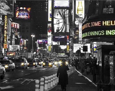 times_square_2006_bw_clr_framed_wide