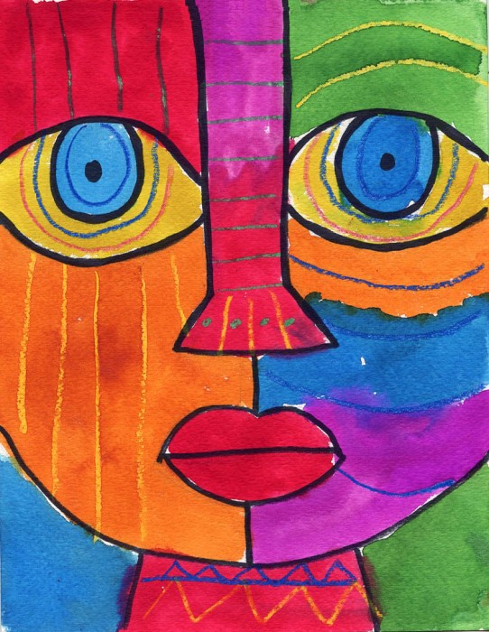 Abstract Art with Henry Burgos, Ages 6 - 13 | Blue Door Art Center