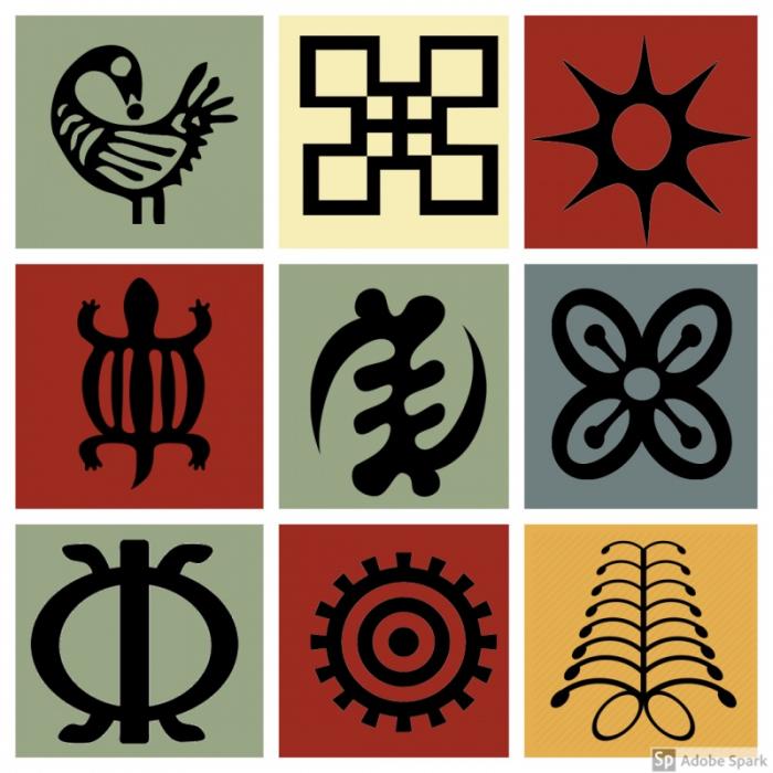 Children s Adinkra Symbols and Meanings Workshop with Katori