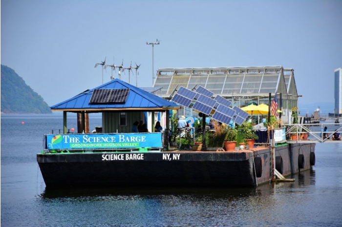 Science barge