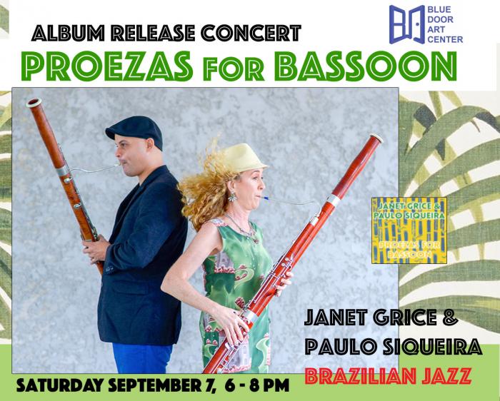 Janet Grice & Paulo Siqueira, Brazilian Jazz Album Release Concert