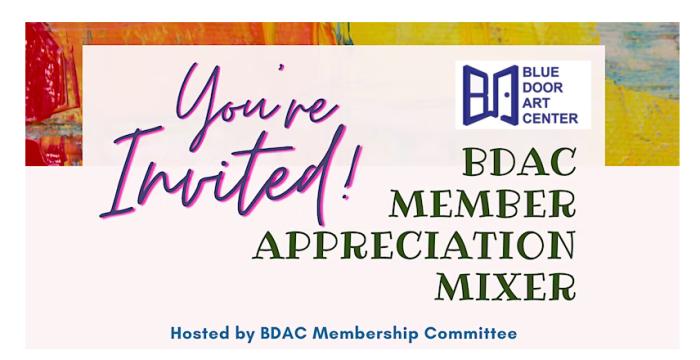 Membership Appreciation Mixer