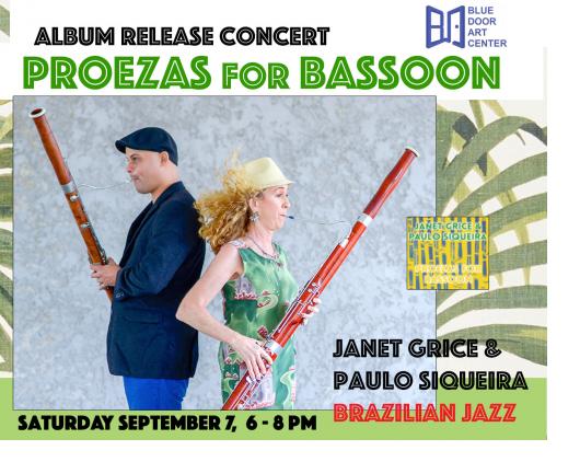 Janet Grice & Paulo Siqueira, Brazilian Jazz Album Release Concert